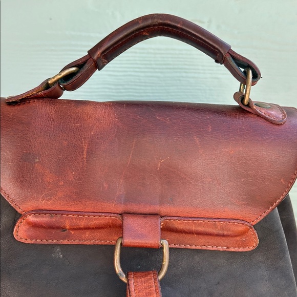 Timberland Vintage RARE Leather backpack - Picture 16 of 17